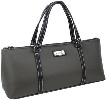 Sachi Insulated Wine Purse - Charcoal